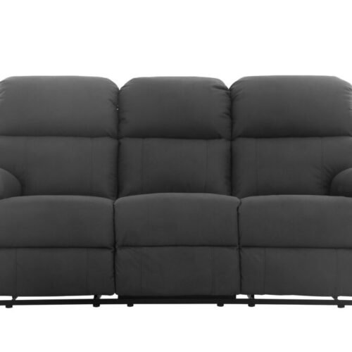 TUR ARISTOCRAT-III trivietė sofa-reglaineris – K10-258 Pilkas