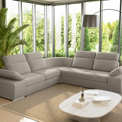 TUR  ODESSA-I (III gr.) minkštas kampas (Bubble-03) Kairė