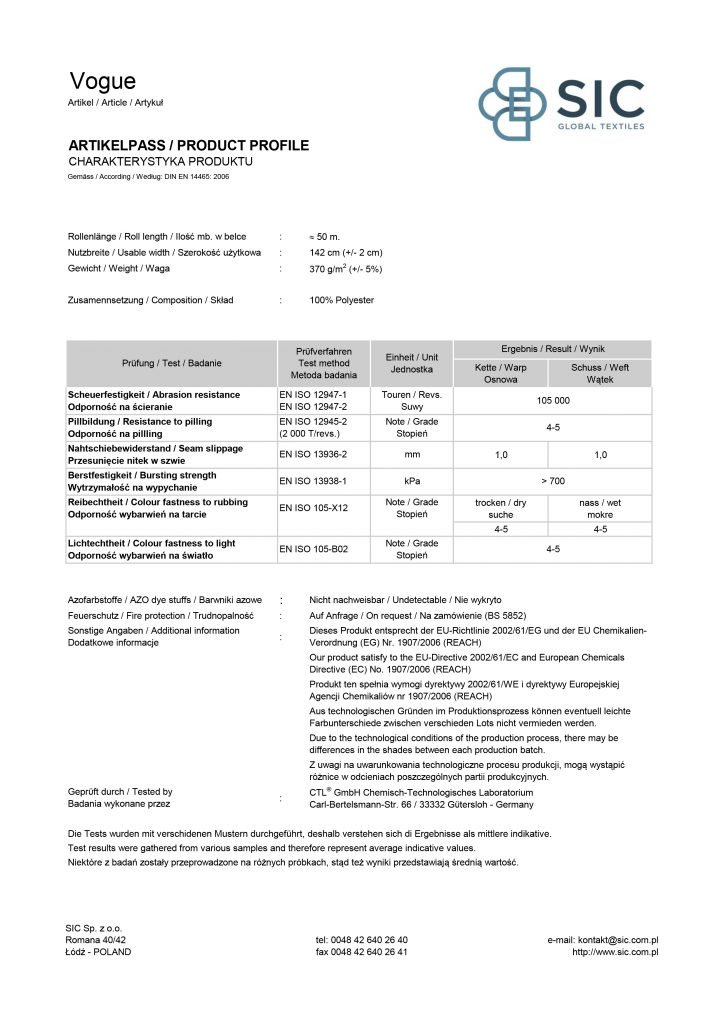 TUR BOXY lova su ciuziniu Vogue