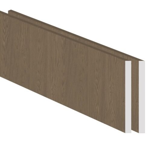 KAŠMYR šoninių cokolių komplektas spintelėms 46cm (2vnt.)