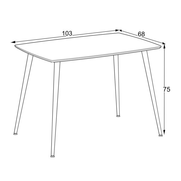 PRIV MARIBOR valgomojo stalas Traverten
